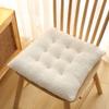 Cojín de silla engrosado, cojín de felpa suave para la piel, cojín para asiento de silla de comedor doméstico, cojín para silla de oficina, cojín para silla de estudiante, cojín para glúteos, cojín para silla