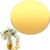 Pegatinas de Espejo Redondas para Boda con Adhesivo Acrílico para el Hogar Espejo Suave Autoadhesivo Bandeja para Exhibición de Velas de Boda 1mm