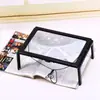 Luz LED Amazon para Lectura Plegable Colgante en el Cuello Lupa Página Completa A4 Escritorio Regalo Creativo Lupa para Personas Mayores