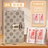 Cubierta de Cuero Suave PU, Libro de Almacenamiento de Monedas de Gran Capacidad, Álbum de Colección de Monedas Conmemorativas, Versión Mejorada del Libro de Almacenamiento de Dinero, Personalizable