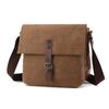 Fábrica direta bolsa de lona Street Joker casual ombro mensageiro bolsa unissex uma geração de cabelo