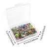 Amazon 120 piezas/caja 19mm color tamaño pequeño imperdible monocromático accesorios de ropa alfiler pequeño fijo