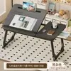 Mesa dobrável para cama, mesa pequena multifuncional Capivara, mesa de estudo estudantil de desenho animado, mesa simples de cama de dormitório