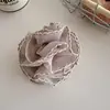 Pinza Elegante para el Cabello con Flor de Rosa Estilo Francés para Mujer 2025 Nueva Pinza de Garra para el Cabello de Gama Alta Accesorio para el Cabello Adorno para el Cabello Pinza de Tiburón