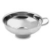 Embudo de boca ancha de acero inoxidable para salsa de ensalada, embudo de gran diámetro para mermelada espesa, embudo multifuncional para el hogar