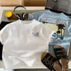Camiseta de Verano de Manga Corta para Niños Muye, Ropa Infantil Huzhou Zhili, Top Elegante y Versátil para Bebés, Ropa de Moda para Niños y Niñas