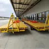 Camión Plataforma de Arrastre Remolque de Alta Resistencia Transportador de Cuatro Ruedas Camión de Transferencia Gran Tonelaje 10 Toneladas 20 Toneladas Remolque Plataforma