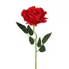 Rosas de Terciopelo Simuladas, Flores Artificiales, Día de San Valentín Chino, Decoración de Boda, Cascada de Pared de Flores, Venta al por Mayor, Alta Simulación