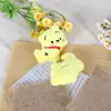 Broche de Boneca Fofa de Cachorro e Gatinho Desenho Animado Chaveiro Pingente de Bolsa Grampo de Cabelo Tiara Acessórios de Decoração de Chapéu