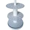 Suporte para Pipetas Trapezoidal de Face Única/Dupla Resistente a Ácidos e Álcalis Suporte para Pipetas em Forma de Escada Suporte para Pipetas de Barriga Larga com Marcações Grandes 20 Furos