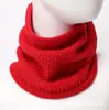 Gorro de cuello de color liso de venta caliente transfronterizo, estilo coreano, tejido de punto con puntada de bambú, protector de cuello cálido cepillado de invierno, bufanda unisex