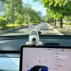 Adornos de Perro de Peluche de Moda al por Mayor para Decoraciones de Interiores de Coche, Lindas Decoraciones para el Tablero del Coche
