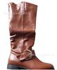 Botas femininas estilo comércio exterior tamanho grande 40-43 atacado estação independente fornecimento transfronteiriço botas longas europeias e americanas salto grosso K123