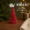Vela de Aromaterapia con Forma Creativa de Árbol de Navidad Recuerdos para Fiestas de Cumpleaños Decoración de Atmósfera Navideña Vela Perfumada Adorno Pequeño