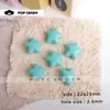 Contas Estrela Coloridas, Acessórios Estrela de Cinco Pontas Grandes Brilhantes, Materiais para Joias de Corrente de Celular Decorativa Feita à Mão com Contas DIY