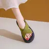 Sandalias de Suela Gruesa para Mujer, Nuevo Estilo Verano 2026, Cómodas y de Moda, Adecuadas para Usar con Faldas, Chanclas de Moda que Aumentan la Altura para Personas Bajitas