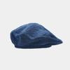 Boina azul mezclilla estilo Zhang Tianai para mujer otoño e invierno que hace que la cara se vea pequeña boina de网红 boina retro de pintor británico
