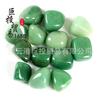 Filete Piedra Rodante Verde Dongling Pulido por Vibración Suministro Directo de Fábrica Piedra Dongling Cristal Piedra de Comercio Electrónico Transfronterizo