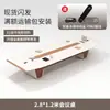 Mesa de conferência de escritório pintada, mesa longa, design moderno e minimalista, conjunto de mesa e cadeiras para sala de conferências, mesa longa para reuniões, mesa de treinamento de funcionários