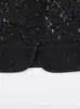 Comercio exterior transfronterizo ropa de mujer europea y americana moda francesa sexy encaje de un solo botón cuello alto blazer 1758245
