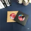 Caja de embalaje para pañuelo de seda estilo sobre de una sola pieza Caja de regalo para pañuelo cuadrado pequeño Caja de regalo cuadrada Color sólido Cajas vacías al por mayor