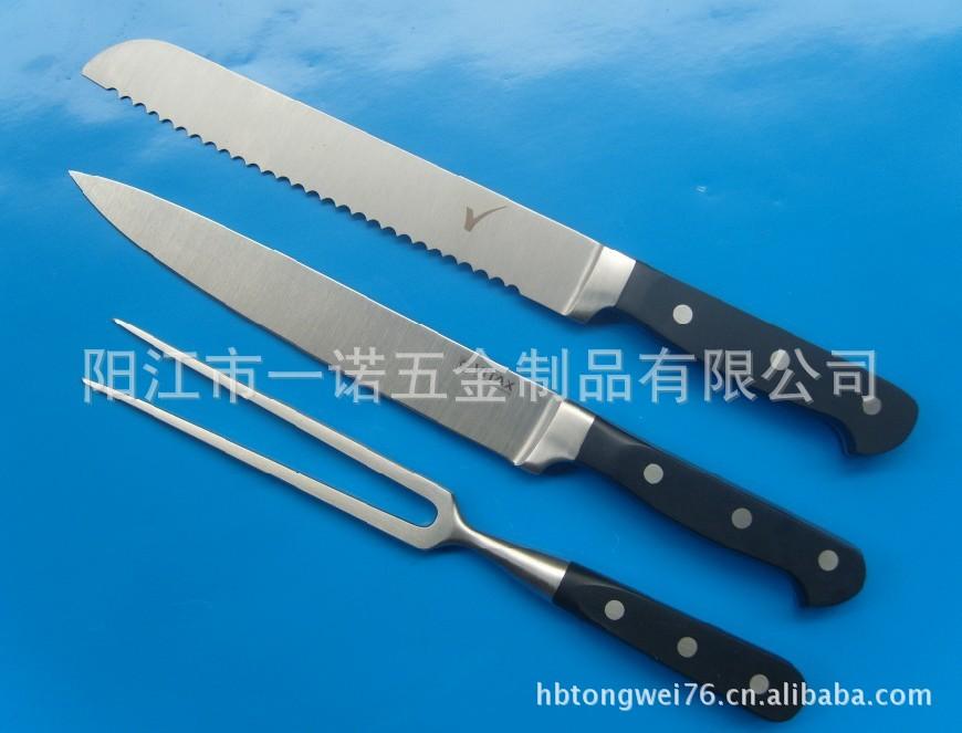 A-016CA厨房刀肉片刀万用刀面包刀砍骨刀水果刀菜刀肉叉火