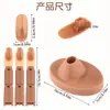 Dedo de Práctica Popular Transfronterizo para Uñas, Mano Mecánica Articulada Flexible, Modelo de Mano Prostética para Uñas, Dedo de Práctica Mecánico