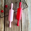 Rodillo para niños tamaño pequeño Rodillo de plástico PP Rodillo para fideos Cocina DIY para niños Rodillo creativo para hornear