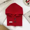 Atacado transfronteiriço de balaclavas estilo coreano para o dia a dia, direto da fábrica de origem, com designs fofos e cores sólidas, adequadas para tamanhos de cabeça maiores