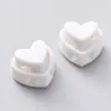 Pinzas de Resorte Coloridas Personalizadas, Pinzas Decorativas con Cordón en Forma de Corazón para Dobladillos de Chaquetas y Pantalones, Botones de Presión de Plástico con Doble Agujero