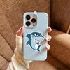 8 piezas de pegatinas impermeables de PVC de dibujos animados de peces con cambio de cara, graffiti cambiante, collage, decoración de animales marinos, funda para teléfono móvil, vaso de agua, patineta