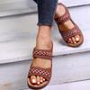 Nuevas Sandalias y Pantuflas de una palabra de AliExpress Amazon para Mujer 2023 Primavera Nuevas Pantuflas de Plataforma