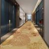 Alfombra de Pasillo de Hotel Nuevo Estilo Chinoiserie Impresión de Nylon 800g Engrosada Ignífuga B1 Resistente a Manchas en el Suelo Alfombra de Pasillo