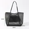 Nueva Bolsa de Playa Bolsa de Almacenamiento de Gran Capacidad Bolso de Hombro Único para Mujer En Stock Bolsa de Playa al por Mayor