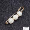 Broche Anti-Exposición, Pin Coreano Ajustador de Cintura, Herramienta para Ceñir la Cintura, Broche de Una Línea, Pinza para Bufanda, Accesorio para Ropa