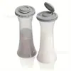 Venta Caliente Transfronteriza de Amazon Botella Aspersora de 2 Piezas Botella de Plástico para Condimentos Aspersor de Polvo Botella para Especias Pimienta