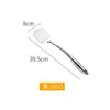 Utensílios de cozinha do fabricante: concha grande, concha de sopa, espátula, espátula de aço inoxidável e espátula de aço inoxidável 304 para refogar