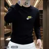 Marca Americana Moderna Jaqueta Solta 2025 Novos Tops Casuais Masculino Manga Longa Outono e Inverno Gola Redonda Moletom Moderno
