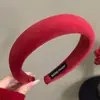 Diadema Roja de Año Nuevo para Mujer 2026 Nuevo Estilo Diadema de Gama Alta para un Look Festivo, Adecuada para Lavarse la Cara y Peinar el Cabello