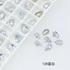 Dongzhou Crystal 4*6mm Gota d'Água Diamante Cintilante para Nail Art Acessórios de Nail Art com Diamantes em Forma de Asas de Borboleta de Vidro Dongzhou Fabricante