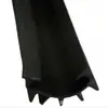Burlete de Goma en Forma de U a Medida para Parte Inferior de Puerta, Bota de Reparación para Collar de Techo, Tablero Impermeabilizante para Ventilación, Inserto de Reemplazo de Vinilo