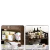 Estante para té, estante de exhibición, estante de almacenamiento de té de múltiples capas, mesa de té, gabinete de té, gabinete de té para sala de té, estante de almacenamiento