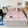 Xiangling Premium Lindo Estilo Ins Grande Dibujo Animado Látex Alfombrilla Juego de Dos o Tres Piezas, Lavable a Máquina
