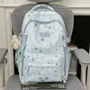 Mochila Escolar Estilo College Feminina Aluno do Ensino Fundamental Estilo K Grande Capacidade Aluno do Ensino Médio Mochila de Estrela de Cinco Pontas Nova Mochila 2025