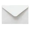 Sobre de recibo de 120G para invitaciones de boda, sobre pequeño de tarjeta de recibo de invitación de boda estilo occidental blanco, en stock de fábrica