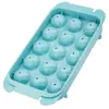 Ventas Directas de Fábrica Moldes para Cubitos de Hielo Transfronterizos para Charolas de Hielo Caseras, Charolas de Hielo Rectangulares y Esféricas con Tapas