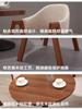 Mesa de recepción de negociación y combinación de silla para recepción de negocios, ocio, simple, creativa, tienda de té con leche, cafetería, mesa redonda pequeña, silla de comedor