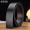 Cinto Cinto Preto de Commuter Cinto Interno Jovem Masculino e Feminino de Negócios Fivela Automática Cinto de Calça Novo Cinto Sem Dentes