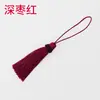 Nudo de dragón borla de trompeta DIY nudo chino tejido a mano mini pincho colgante L5091 venta al por mayor de fábrica en stock