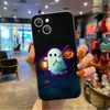Bestseller transfronteiriço do Etsy: Capa de celular Halloween Lanterna Fantasma para iPhone 17 Pro Max, proteção completa, anti-queda, acabamento fosco